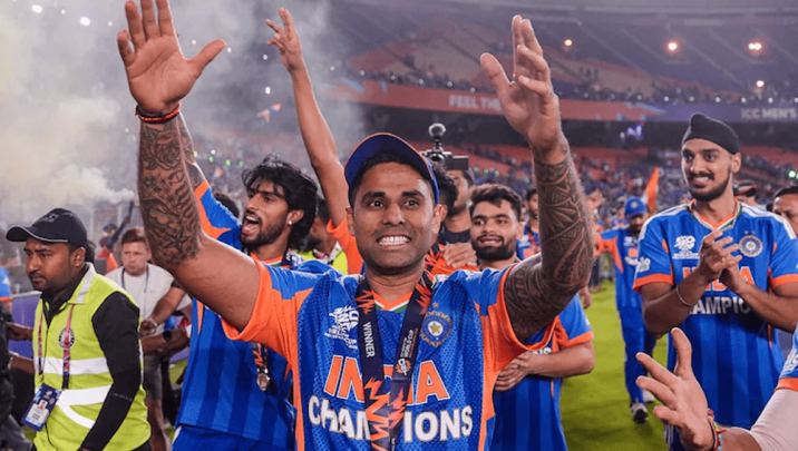 Olympic gold next target for Suryakumar after T20 World Cup triumph