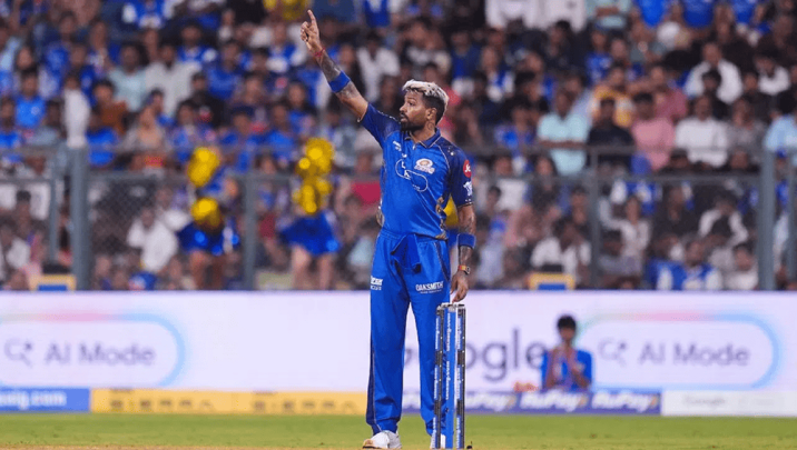 Hardik hints at 'difficult calls' after MI's fourth loss in a row