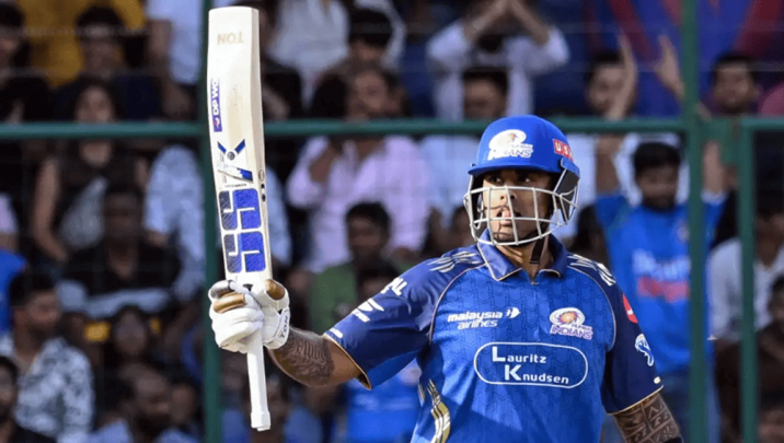 Suryakumar set to feature in MI-RCB clash on Sunday