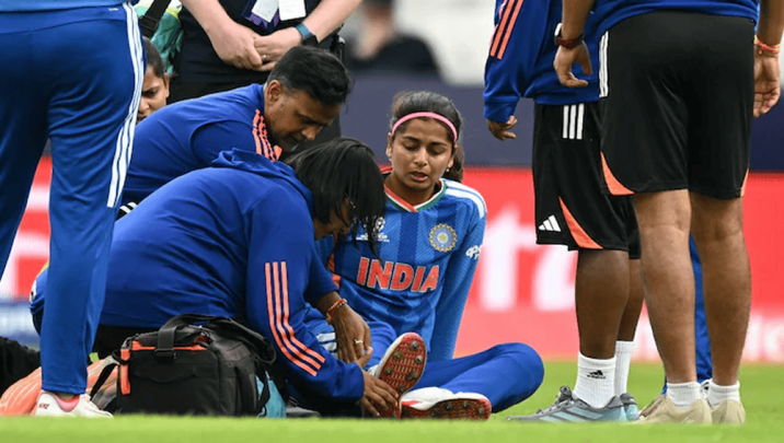 Shreyanka Patil ruled out of T20 WC with ankle injury