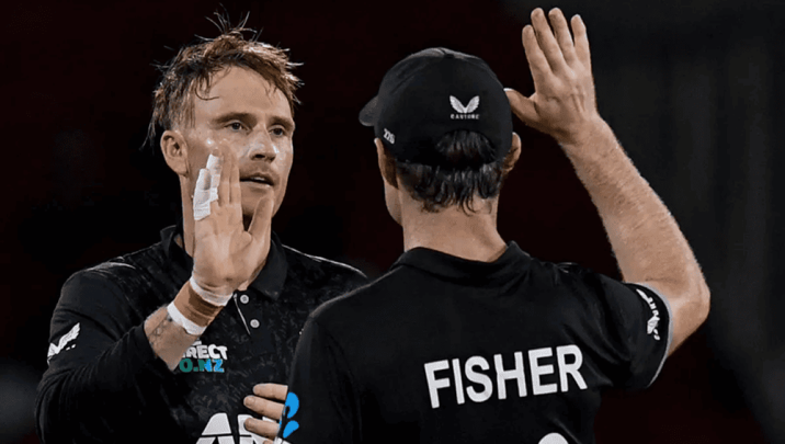 Jayden Lennox claims maiden five-fer to help New Zealand level series