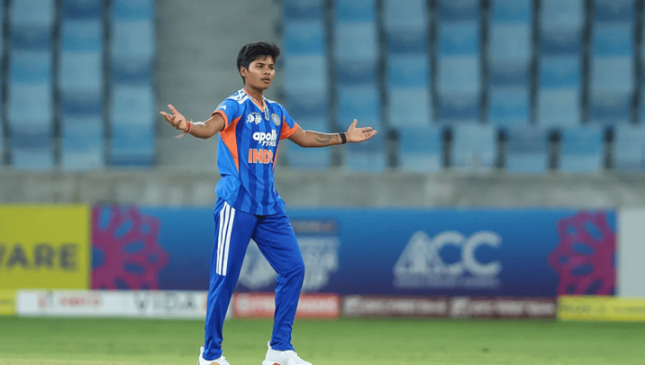 Kranti Gaud fined for breaching ICC code of conduct during Asia Cup final