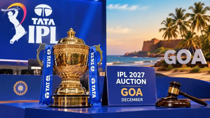 BCCI confirms Goa as venue for IPL 2027 auction