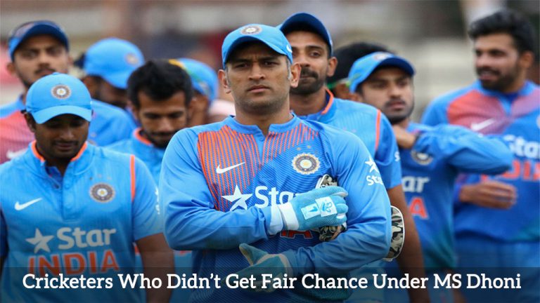 Cricketers Who Didn’t Get Fair Chance Under MS Dhoni