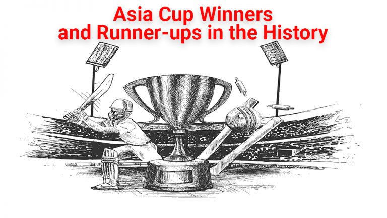 ASIA CUP WINNERS AND RUNNER-UPS IN THE HISTORY |  CBTF News
