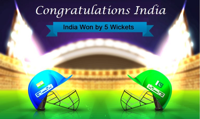 India Defeats Pakistan by Five Wickets in the Asia Cup Match Happening in Dubai