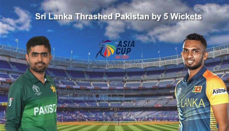 Sri Lanka Vs Pakistan Asia Cup 2022 Super 4: Sri Lanka Thrashed Pakistan by 5 Wickets