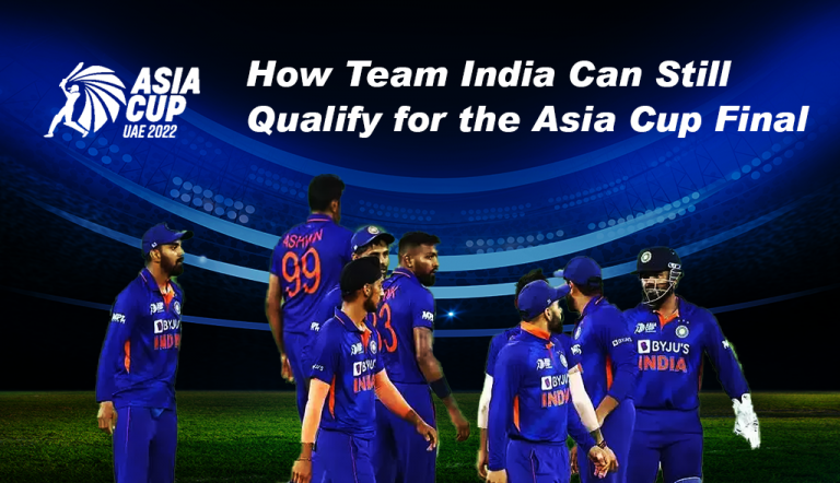 How Team India Can Still Qualify for the Asia Cup Final