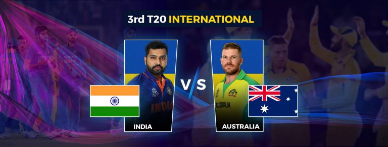 India vs Australia| 3Rd T20I Match: India Restricts Australia at 186/7