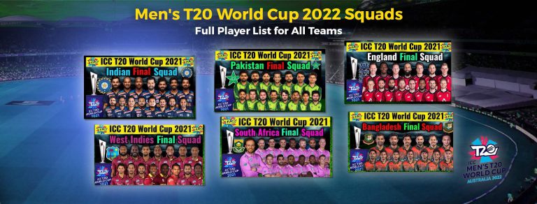 Men’s T20 World Cup 2022 Squads: Full Player List for All Teams | CBTF Speed News