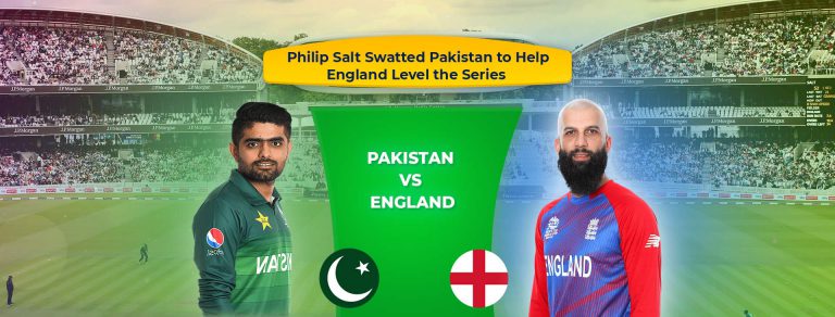 Pak vs Eng T20I Series: Philip Salt Swatted Pakistan to Help England Level the Series