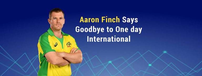 Aaron Finch Says Goodbye to One day International