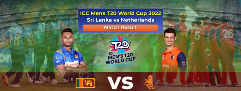 Sri Lanka Made It to the WT20 Cup Super 12s After Crushing Netherlands by 16 Runs