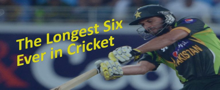The Longest Six Ever in Cricket