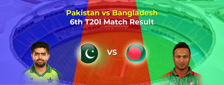 NZ T20I Tri-Series 2022: Bangladesh’s Drabing Performance Helped Pakistan Won the Match by 7 Wickets