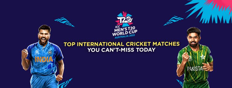 Top International Cricket Matches You Can’t-Miss Today