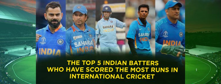 The Top 5 Indian Batters Who Have Scored the Most Runs in International Cricket