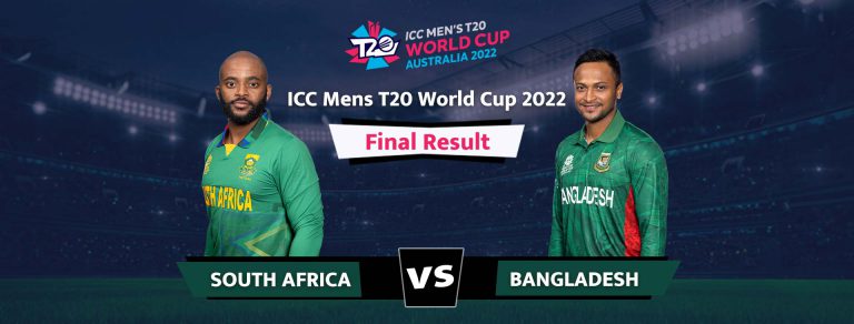 Nortje Made Bangladesh Crumbled to Help SA Win by 104 Runs in WT20 Cup 2022