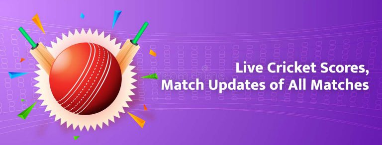 Live Cricket Scores, Match Updates of All Matches