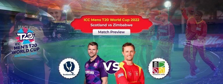 Scotland vs Zimbabwe, 12th Match, WT20 Cup 2022 Group B Qualifier Preview