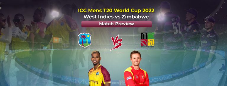 ICC Men’s T20 World Cup 2022 – West Indies vs Zimbabwe, 8th Match, Group B Preview