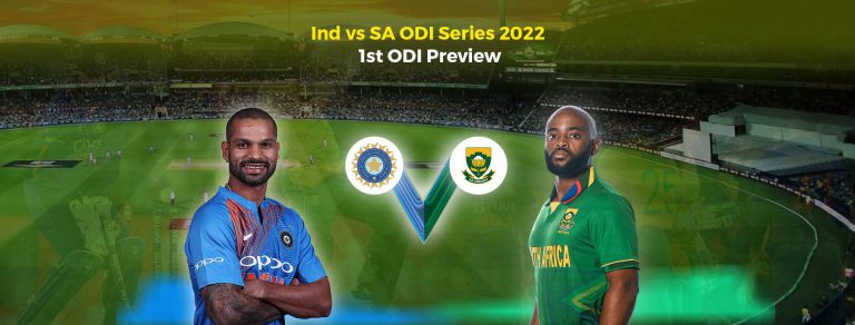 Ind vs SA ODI Series 2022: 1st ODI Preview