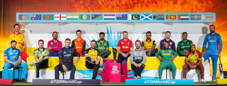 THE RIVALS IN THE ICC MEN’S T20 WORLD CUP 2022 CAPTURED IN ONE FRAME
