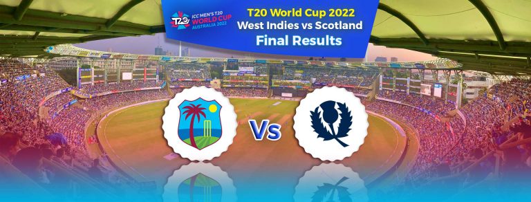 WT20 Cup Group B Qualifier: West Indies Toppled Against Scotland & Lost the Match by 42 Runs