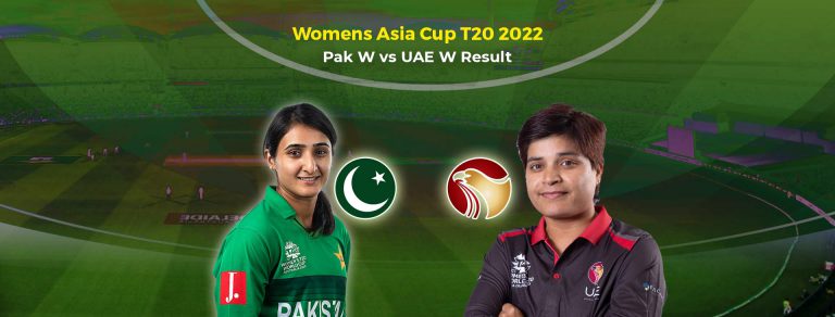 Women’s Asia Cup 2022: Pakistan W Qualifies for the Top 4; Beat UAE Women by 71 Runs