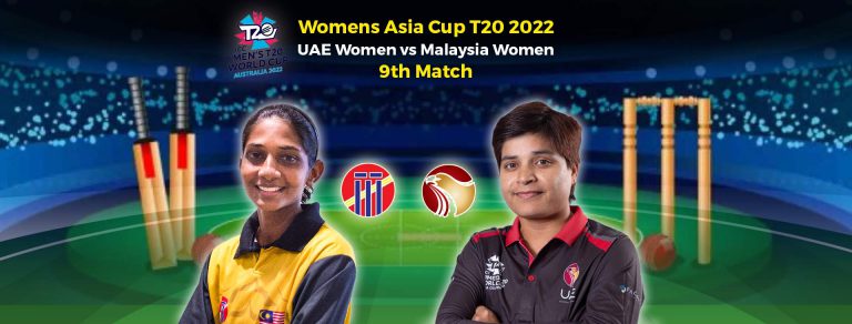 UAE W Vs Malaysia W Women’s Asia Cup, 2022 – UAE W, Defeated Malaysia W by 7 wickets