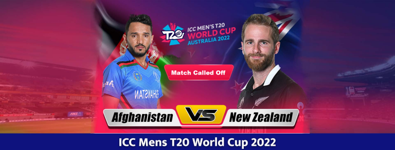 New Zealand Vs Afghanistan T20 World Cup Match Called Off Due to Rain