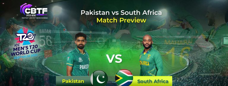 ICC Men’s T20 World Cup 2022 – Pakistan vs South Africa, 36th Match, Super 12 Group 2 Preview