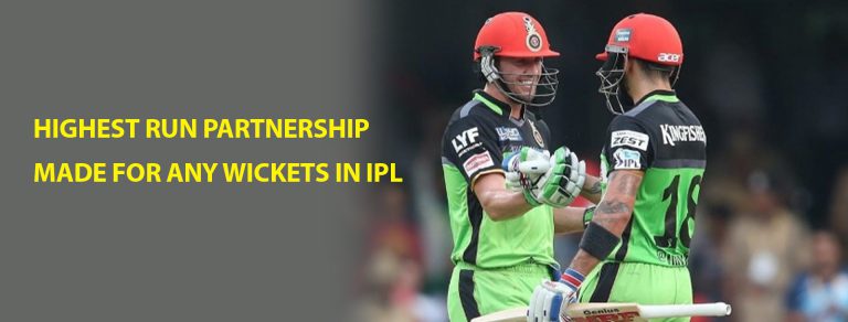 Highest Run Partnership Made For Any Wickets In IPL | CBTF News
