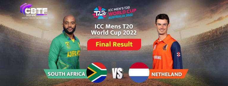 Netherlands Knocked SA Out of the World Cup With a Win of 13 Runs
