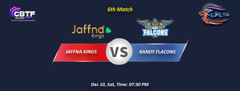 Kandy Falcons Registered 3-Wickets Win Over Jaffna Kings  