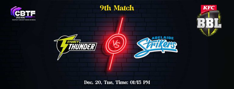 Big Bash League 2022: Adelaide Strikers Chuffed With a Win Over Sydney Thunder by 6 Wickets