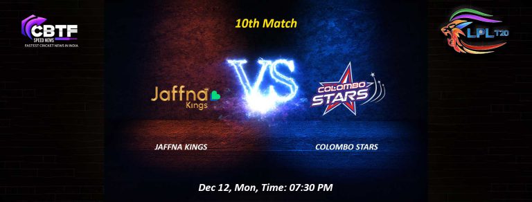 Jaffna Kings Sealed the Match Against Colombo Stars With 6-Runs Win