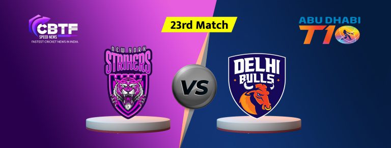 New York Strikers Won Over Delhi Bulls by 7 Wickets 