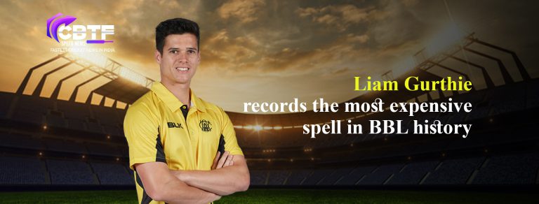 Liam Gurthie records the most expensive spell in BBL history