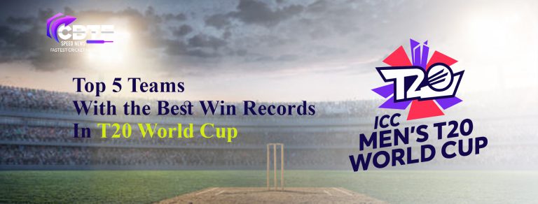 Top 5 Teams With the Best Win Records In T20 World Cup
