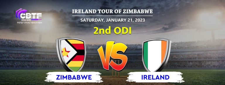 Ireland Tour of Zimbabwe, 2023: Ireland Crushed the Hopes of Zimbabwe; Won the Match by 46 Runs