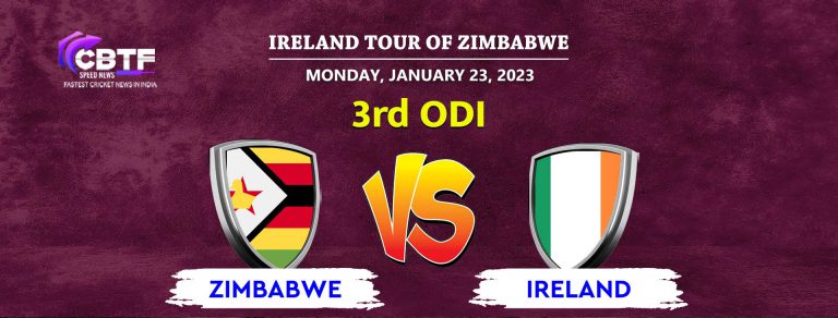 Ireland Tour of Zimbabwe, 2023: Rain Impeded the 3rd ODI Clash Between Ireland and Zimbabwe; Series Drawn 1-1