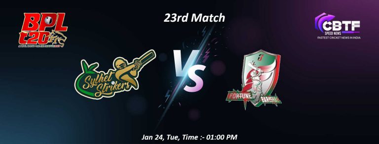 Bangladesh Premier League 2023: Sylhet Strikers Won the Match by 2 Runs Against Fortune Barishal