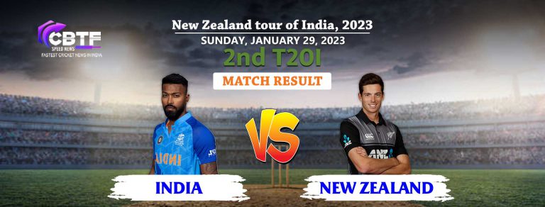 India Disturbed the Winning Rhythm of NZ in 2nd T20I With 6 Wickets Win
