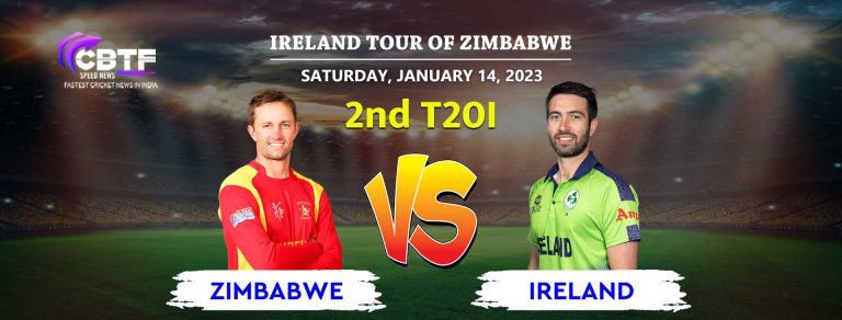 Ireland Levelled the Series 1-1 With 6 Wickets Win Over Zimbabwe