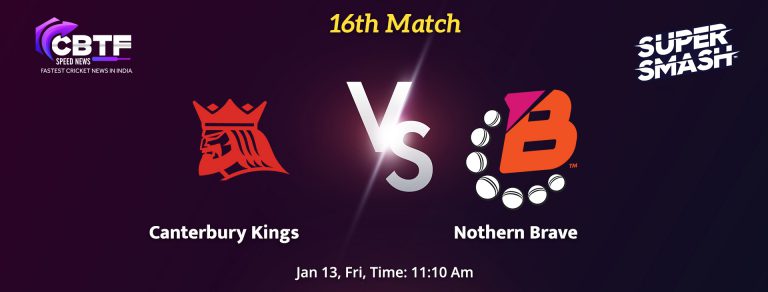 Super Smash 2022-23: Canterbury Thrashed Northern Knights by 48 Runs
