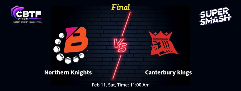 Super Smash 2023 Final: Northern Knights Lift the Trophy Defeating Canterbury by 7 Wickets