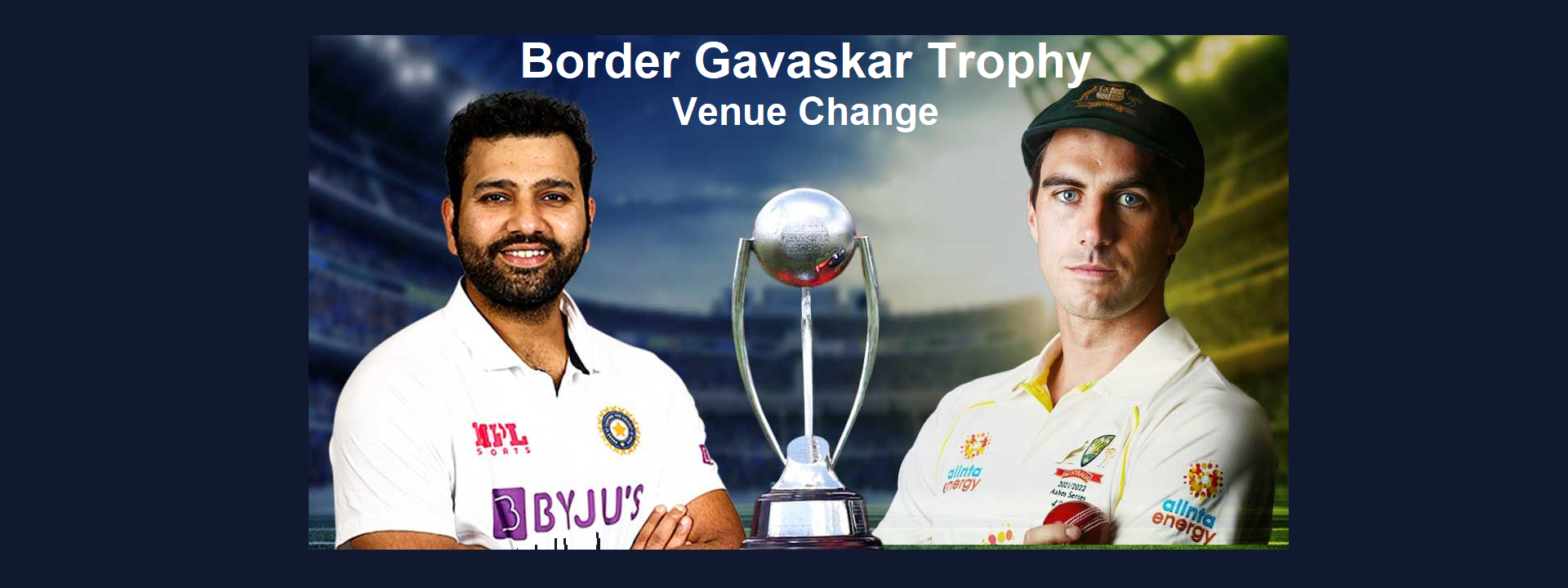 A New Venue Will Host the Third Test of the Border Gavaskar Trophy