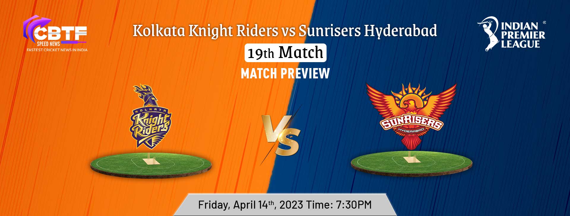 Indian Premier League 2023: Kolkata Knight Riders Vs Sunrisers ...