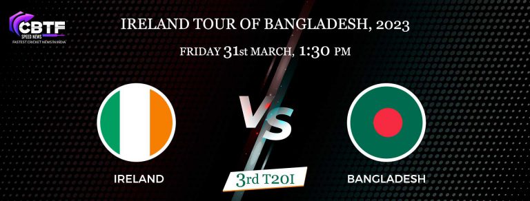 Bangladesh and Ireland, 3rd T20I: Paul Stirling’s Half-Century Helped Ireland in a Historic Win; Bangladesh Secured the Series by 2-1